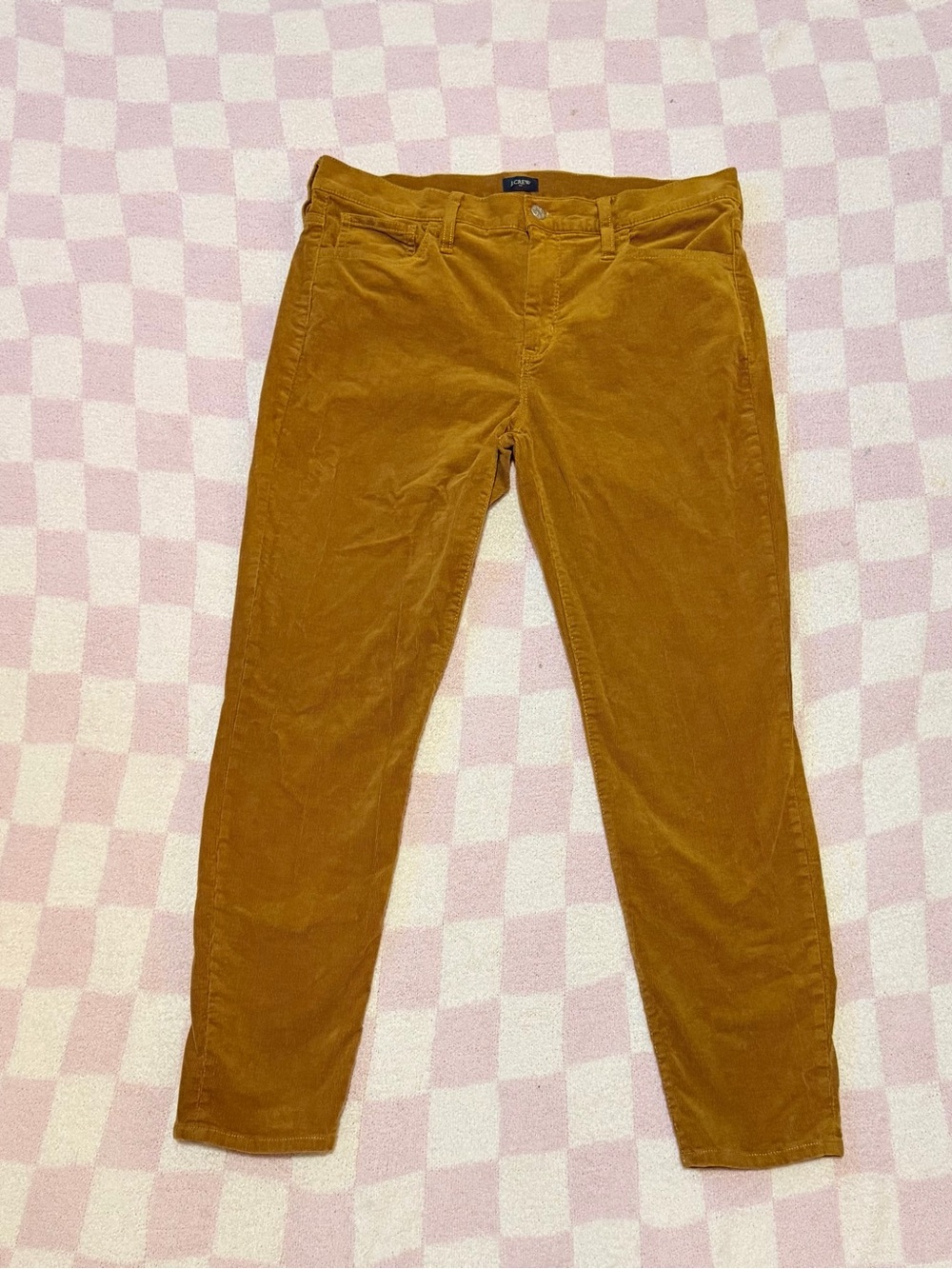 J.Crew Women’s Size 31 Corduroy Pants Straight Leg Fall Preppy